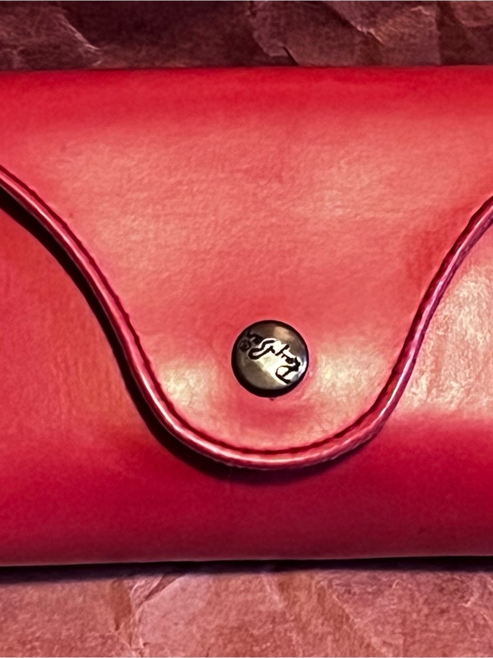 Ray-Ban Red Semi-Rigid Sunglasses Case